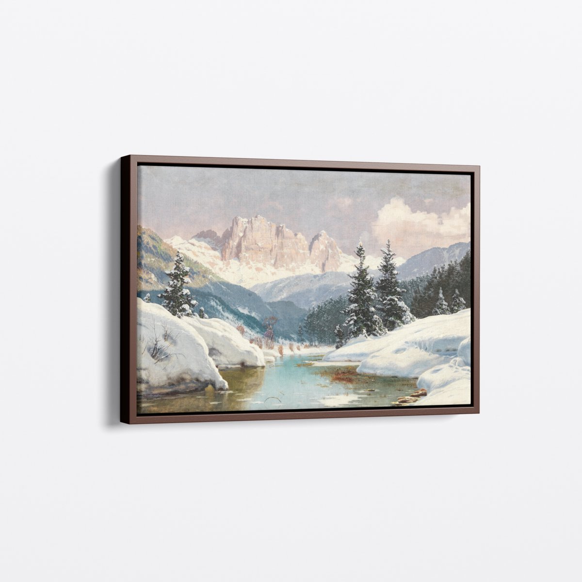 Winter Below the Dolomites | Toni Haller | Ave Legato Art Prints