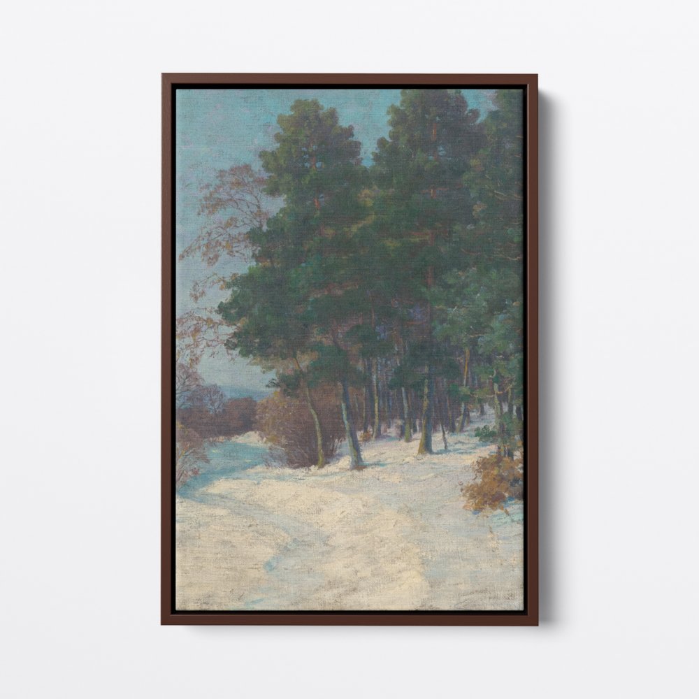 Winter Forest | Ľudovít Čordák | Ave Legato | Framed Canvas Art Prints | Vintage Artwork