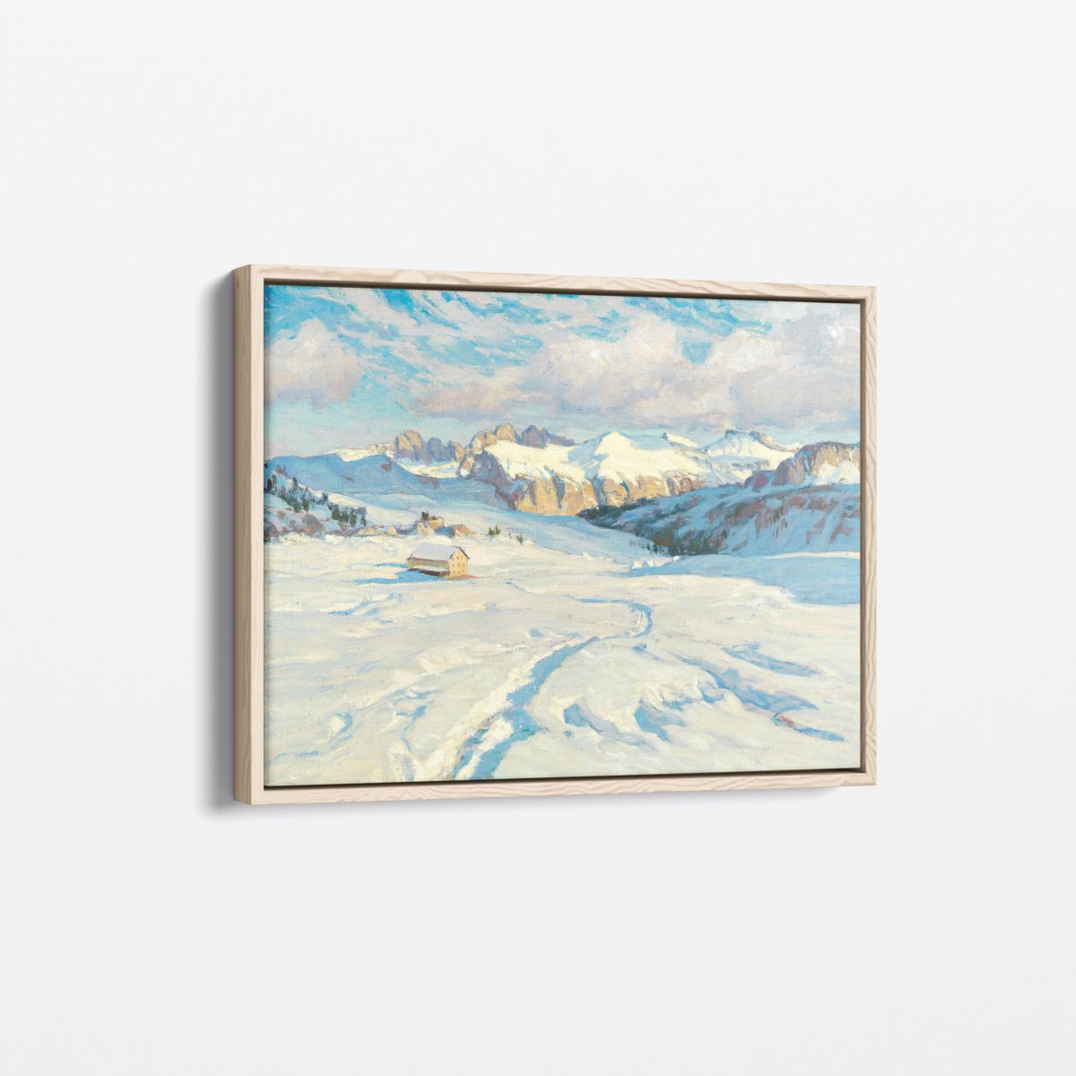 Winter Landscape | Carl O'Lynch | Ave Legato | Canvas Art Prints | Vintage Artwork