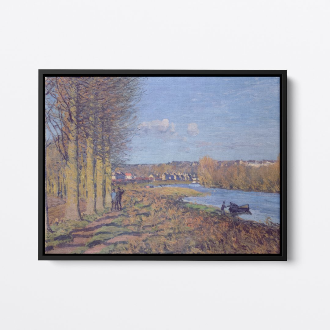 Winter Morning | Alfred Sisley | Ave Legato | Canvas Art Prints | Vintage Artwork