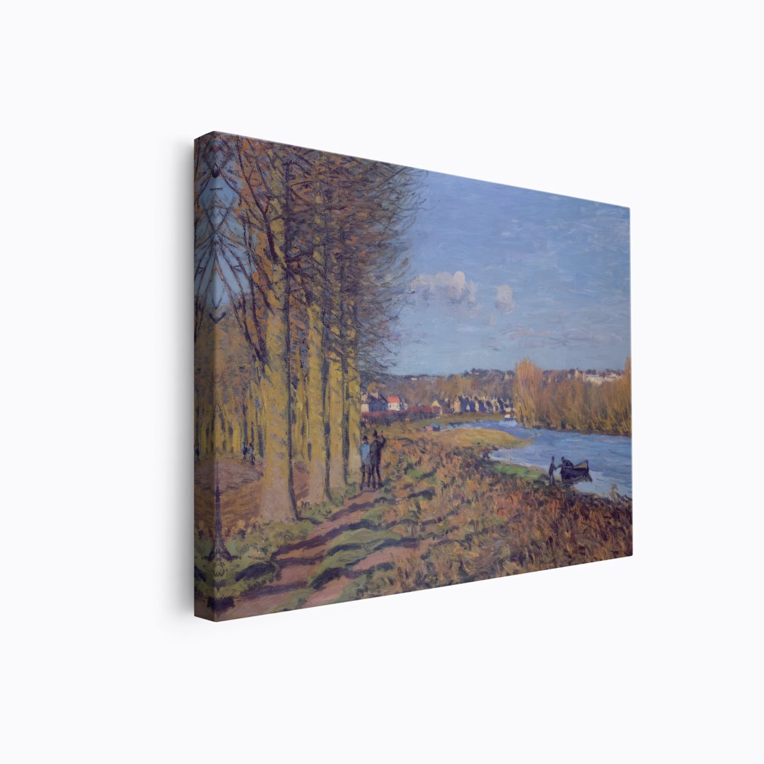 Winter Morning | Alfred Sisley | Ave Legato | Canvas Art Prints | Vintage Artwork