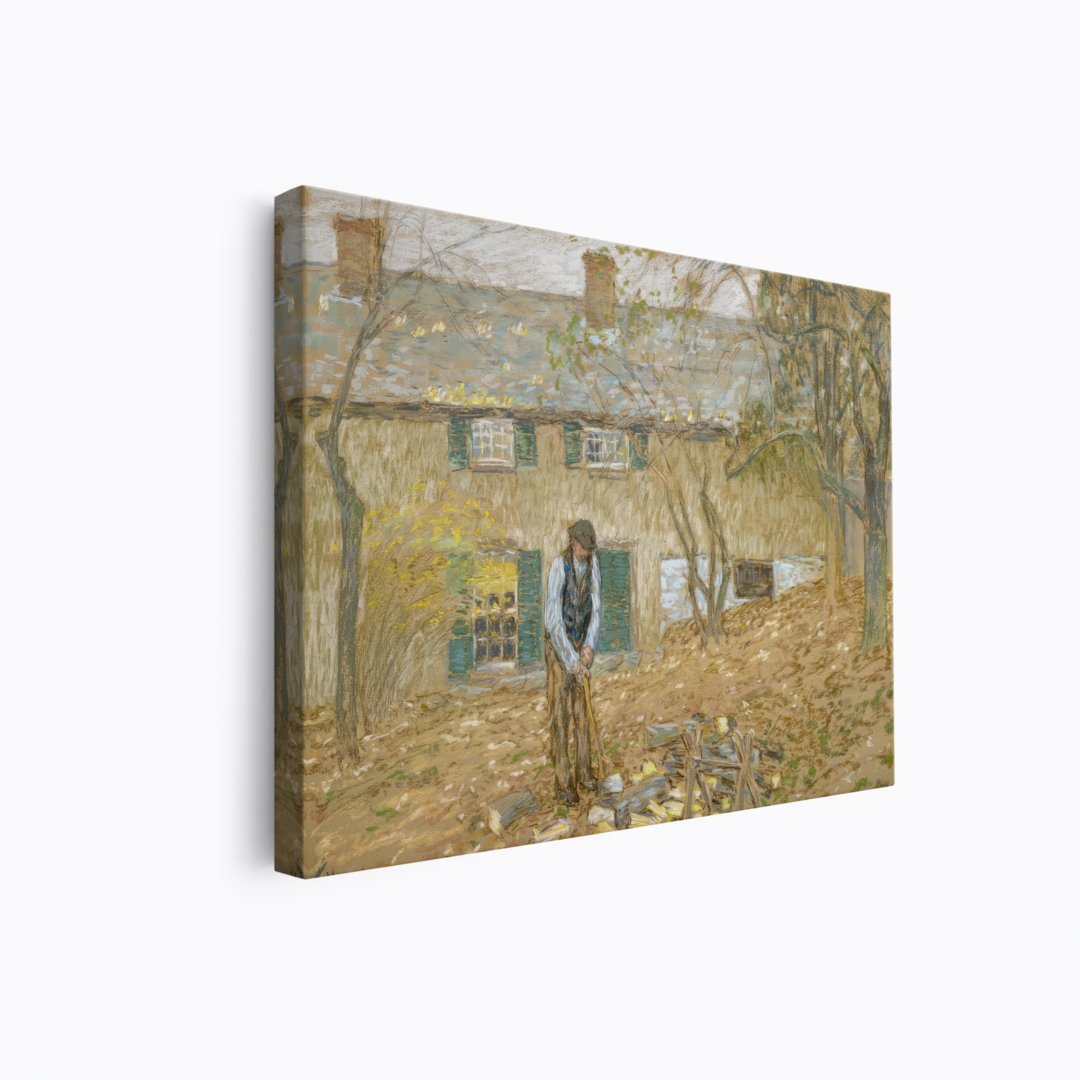 Woodchopper | Childe Hassam | Ave Legato Art Prints