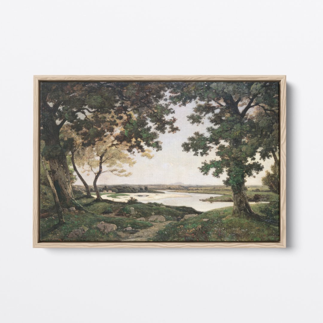 Wooded Landscape | Henri-Joseph Harpignies | Ave Legato | Canvas Art Prints | Vintage Artwork