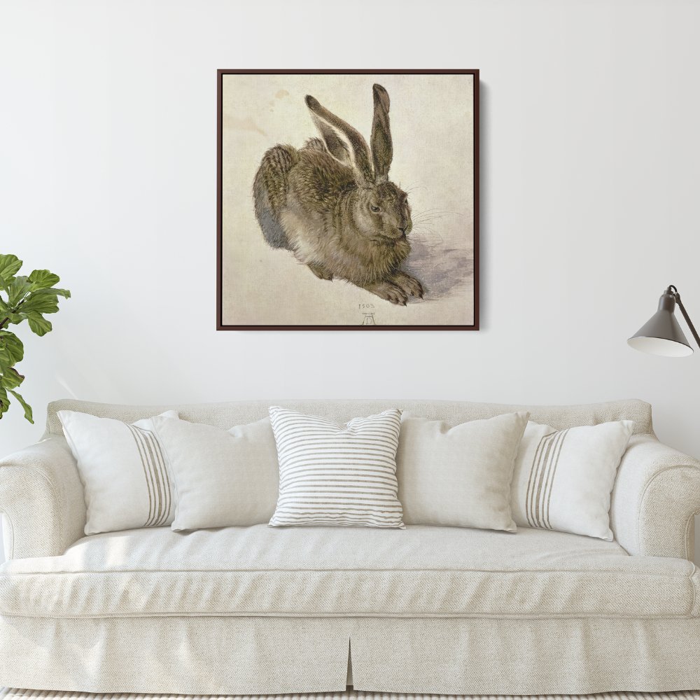 Young Hare | Albrecht Duere | Ave Legato | Canvas Art Prints | Vintage Artwork